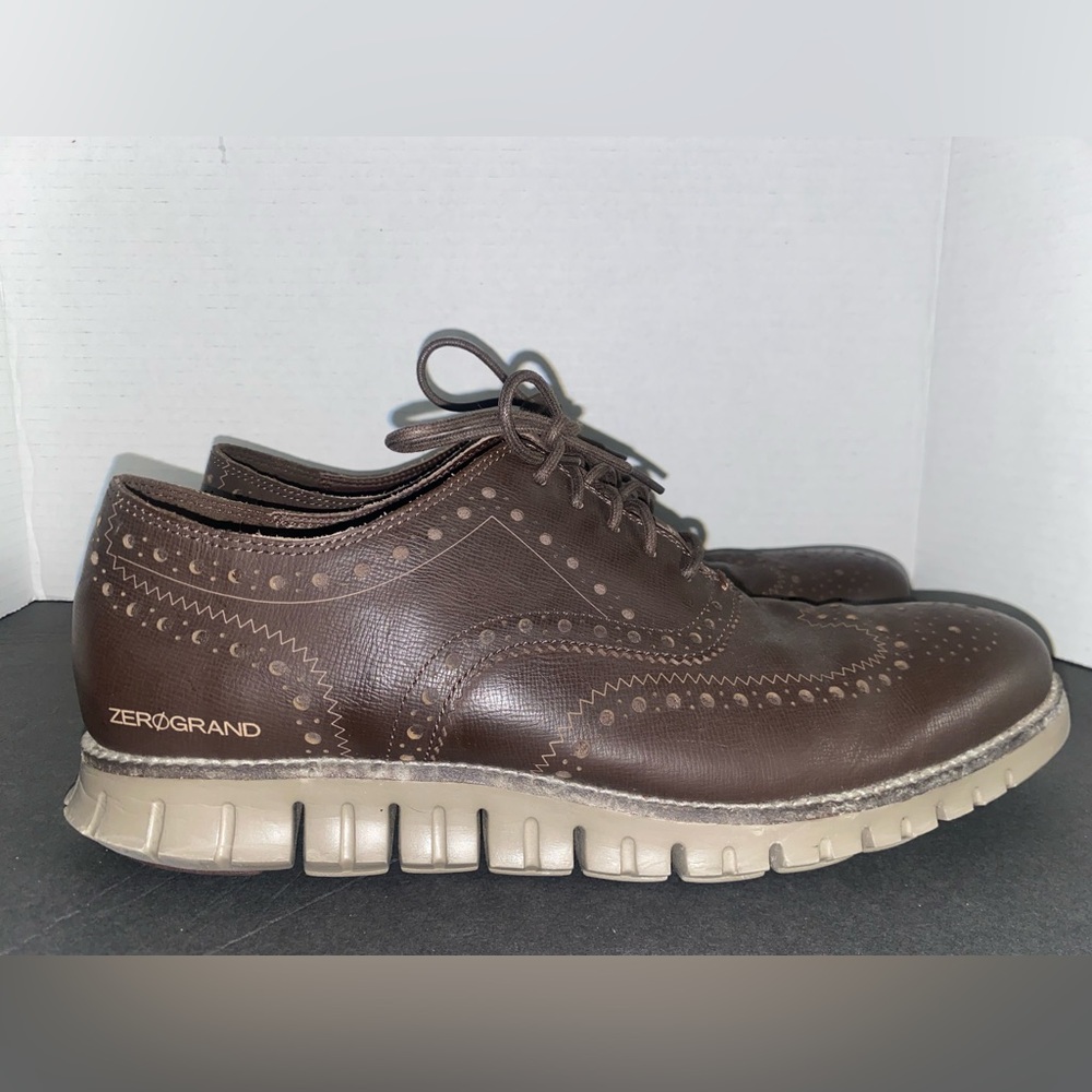 Cole Haan Zerogrand Men's Oxford Brown Shoes Mens Size 8 C20749